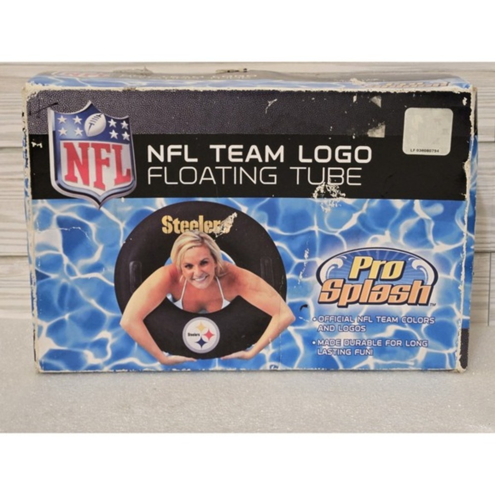 Pittsburgh Steelers Pro Splash Pool Inflatable Floating Tube Float‎ NEW NFL